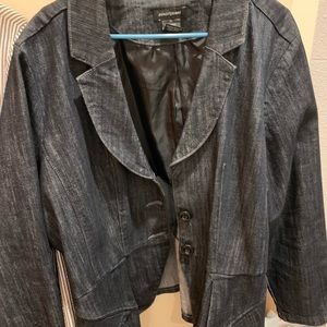 Womens plus Jean jacket